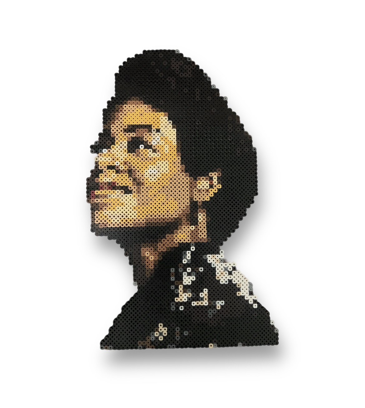 Fantasia Barrino as Celie from The Color Purple Bead Art (Premade) -  BrittanyLovesArt